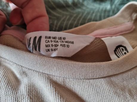 Tunika a leginy, h&m,140