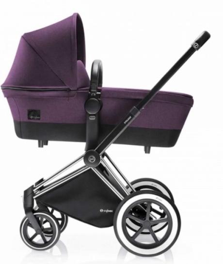 Cybex priam princess pink - purple 3v1, cybex,cybex priam so sedadlom light seat