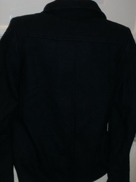 H&m tmavomodrý kabátik, h&m,38