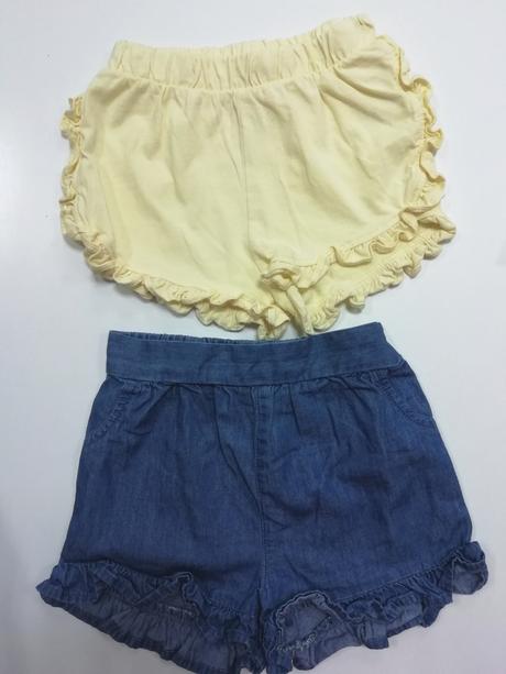 Letné kraťasy s volánikmi, primark,92