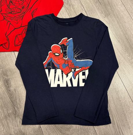 3x spiderman tričko veľ. 128, c&a,128