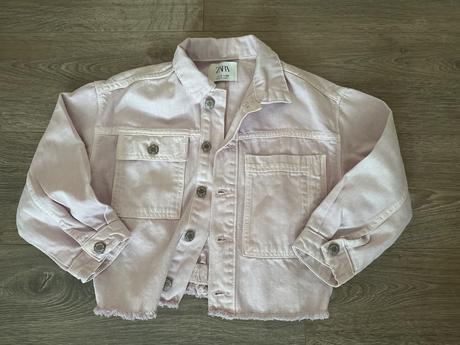 Rifľová bunda na 8r (128), zara,128