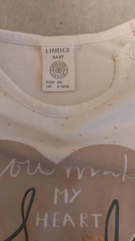 Body srdiečko lindex 80, lindex,80