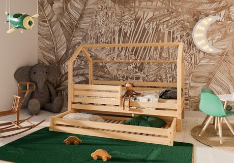 Drevemá detská posteľ,rôzne veľkosti, šírka (cm): 90,dĺžka (cm): 200