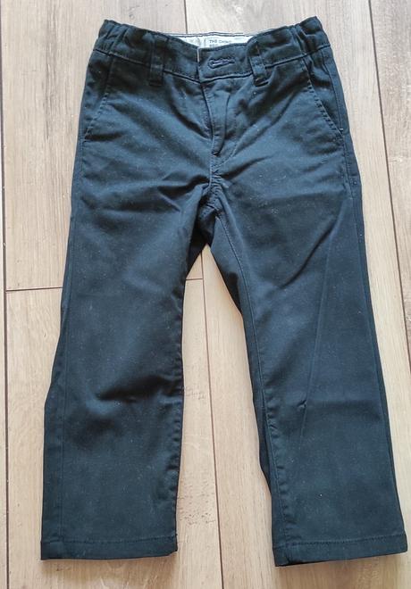 Čierne kvalitné nohavice 92, 92