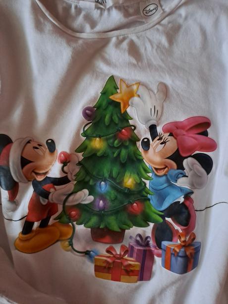 Vianočné tricko, h&m,134