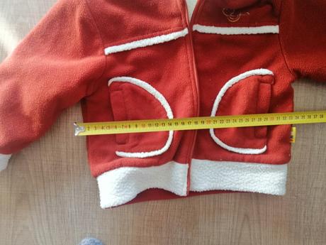 Plyšová bundička, velkosť 104-110, frog,110