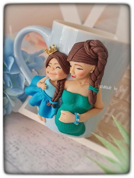 Hrncek s dekorom z fima,