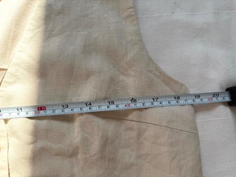 Dámska ľanová vesta bonprix premium béžová, bonprix,l