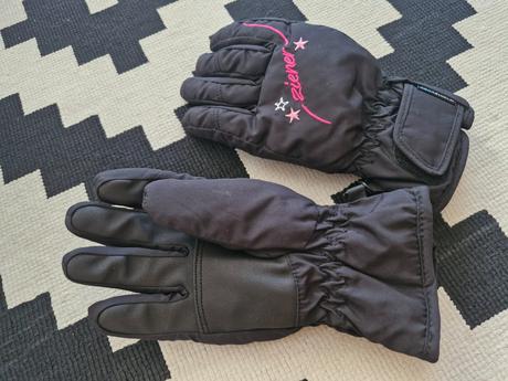 Kvalitne lyziarske rukavice zn.ziener top stav, 158