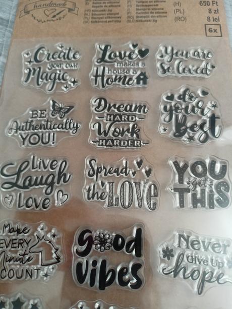 Silikónové pečiatky, 