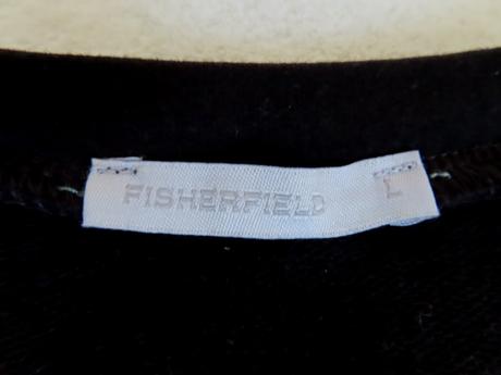 Čierny croptop fischerfield, veľ.l, l