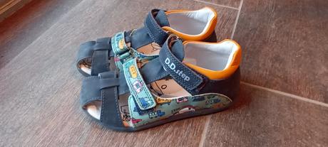 Kožené sandálky d.d.step, d.d.step,30