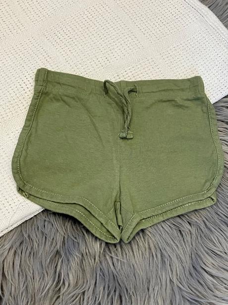Dievčenské šortky khaki so cute (80), 80