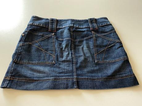 Dámska minisukňa, papaya,s