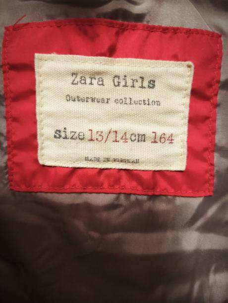 Koralovo- červená ,zara girls vesta, zara,158