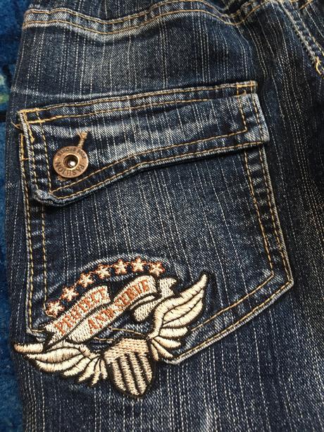 Prešívané rifle podšité, 98