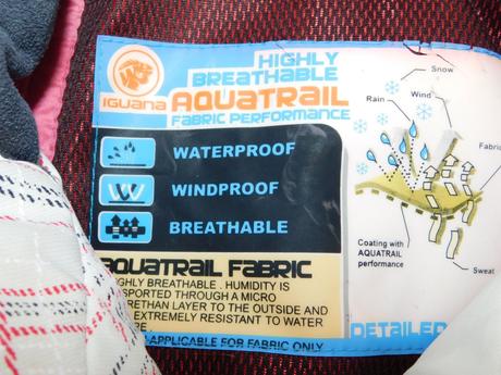 Kvalitna lyziarska bunda s odonimatelnou kapucnou, 36