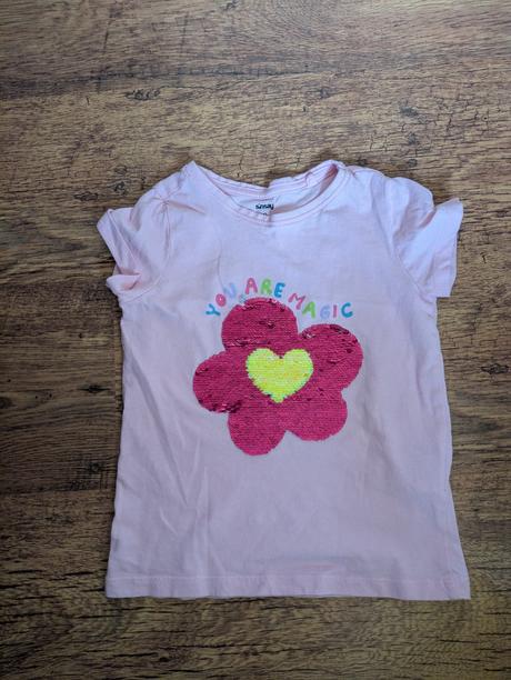 Tričko kvetinka, sinsay,110