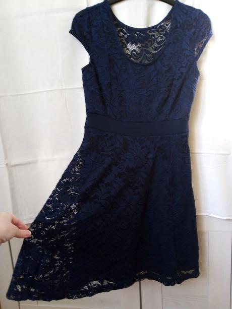 Spoločenské krajkové šaty, bonprix,s