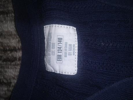 Svetrík 134/140 hm, h&m,134