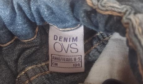 Predám detské riflové kraťasy zn. denim ovs, ovs,134