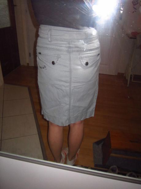 Sivá sukňa, only,36