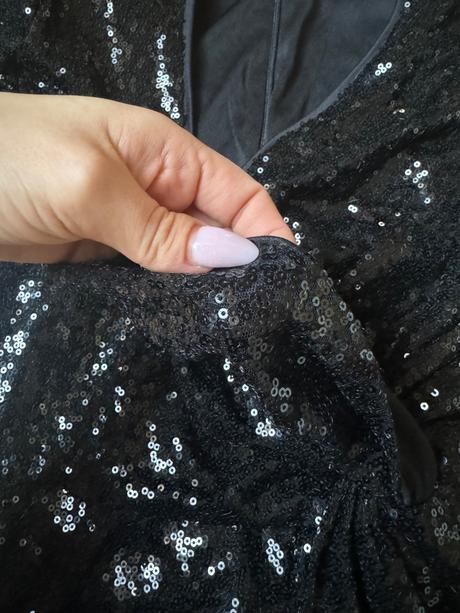 Flitrové párty šaty, xs