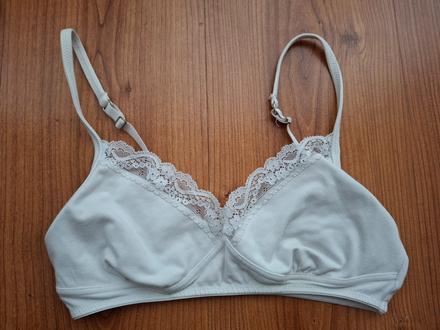 Mäkká bavlnená podprsenka, tchibo,s