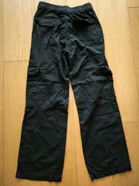 Široké cargo nohavice h&m, h&m,170