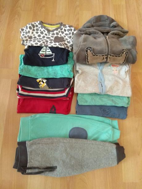 Balík oblečenia v. 74/80, 68–80