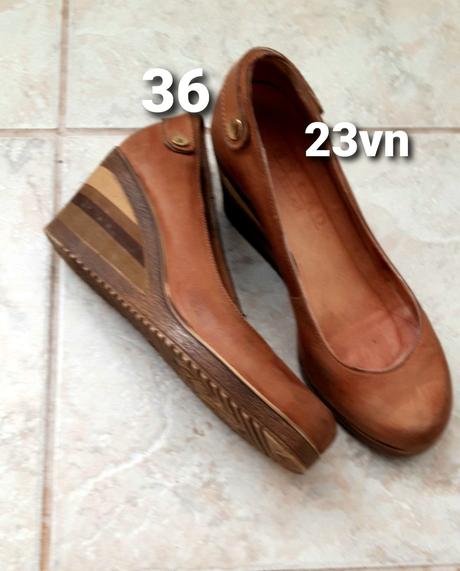 Topanky na blatforme 7cm 36, 36