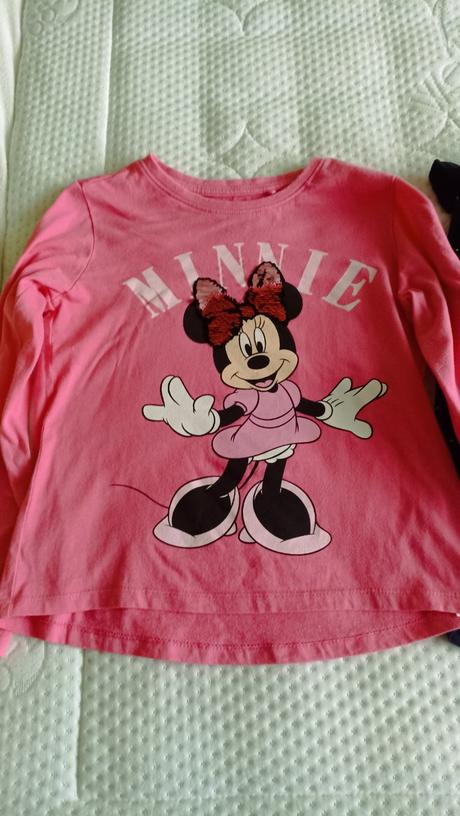 3xtričko s minnie veľ.122-128, disney,122