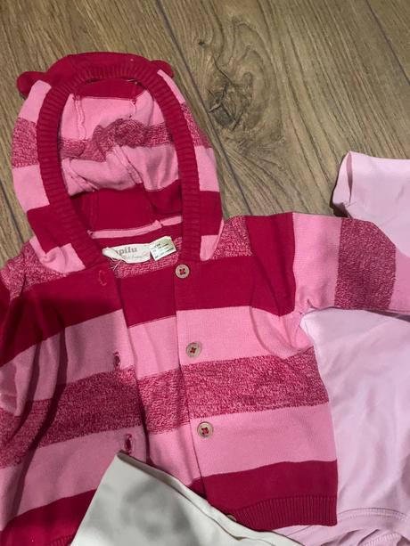 Body+ tepláčky+svetrík č.62/68, 62