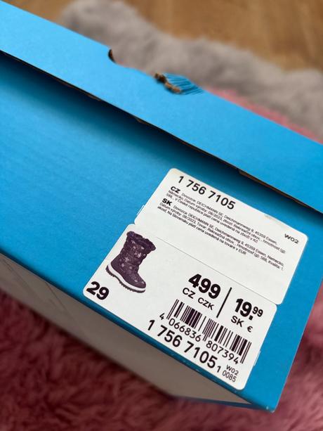 Dievčenské čižmy č.29, deichmann,29