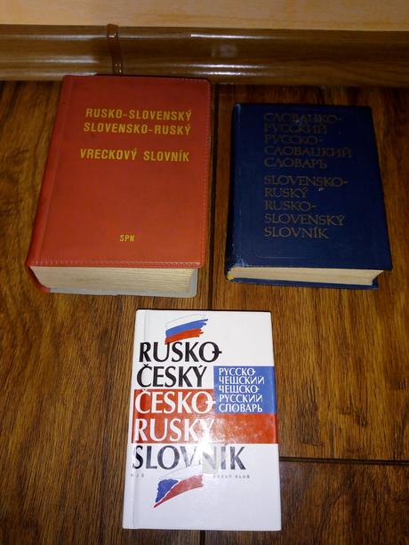 Rusko -slovenské a slovensko - ruské slovníky, 