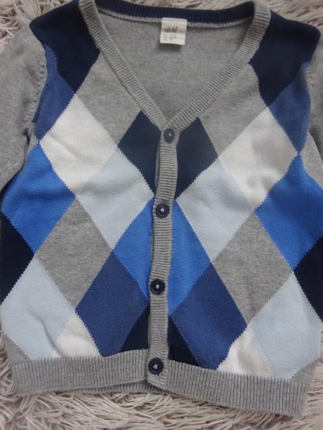 Svetrík zn. h&m - veľ. 80/86, h&m,80