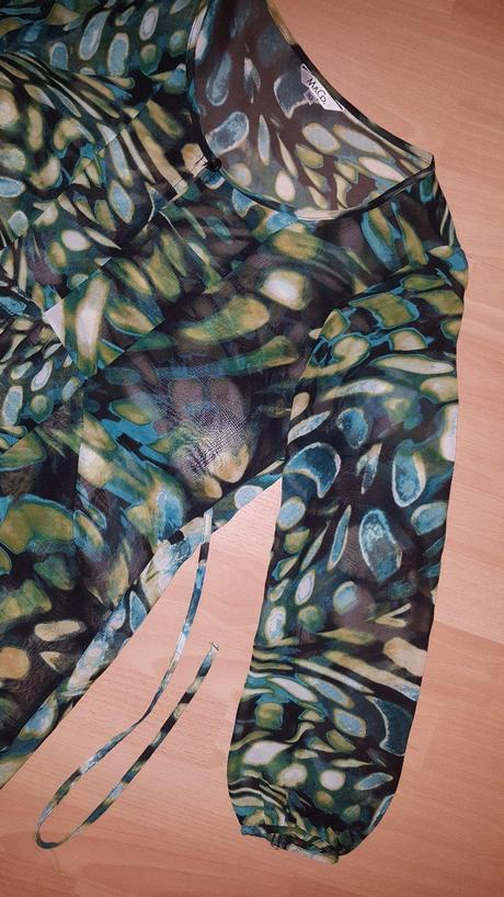 Priehľadné šaty/tunika, m&co,38