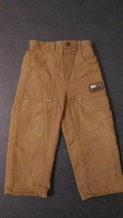 Zateplené nohavice na 24 mes. veľ. 92, oshkosh,92