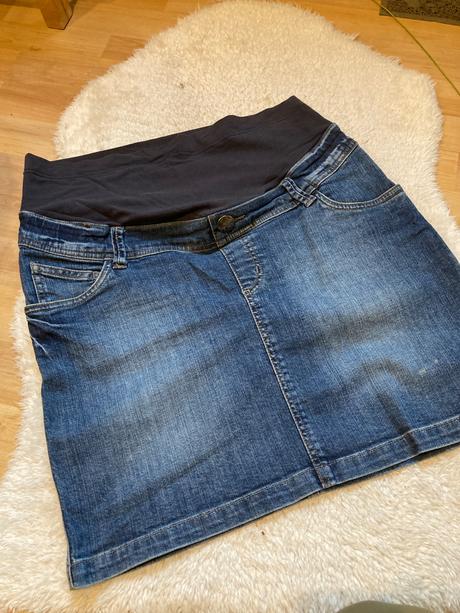 Riflová tehotenská sukňa, yessica,s