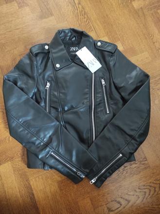 Zara koženkové bunda, zara,xs