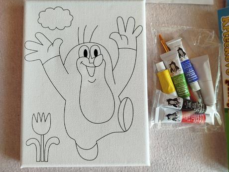 Krtko - vymaľuj si obrázok, 