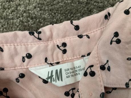 Blúzka s kraťasmi v.110/116, h&m,110