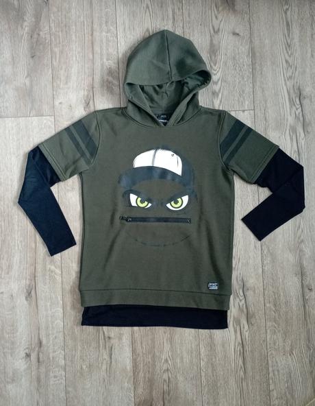 Štýlová dlhšia mikina, chapter young,146