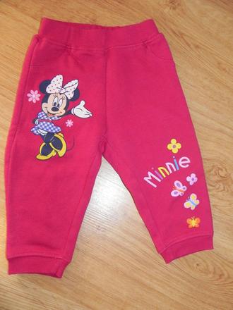 Tepláky minney, disney,80
