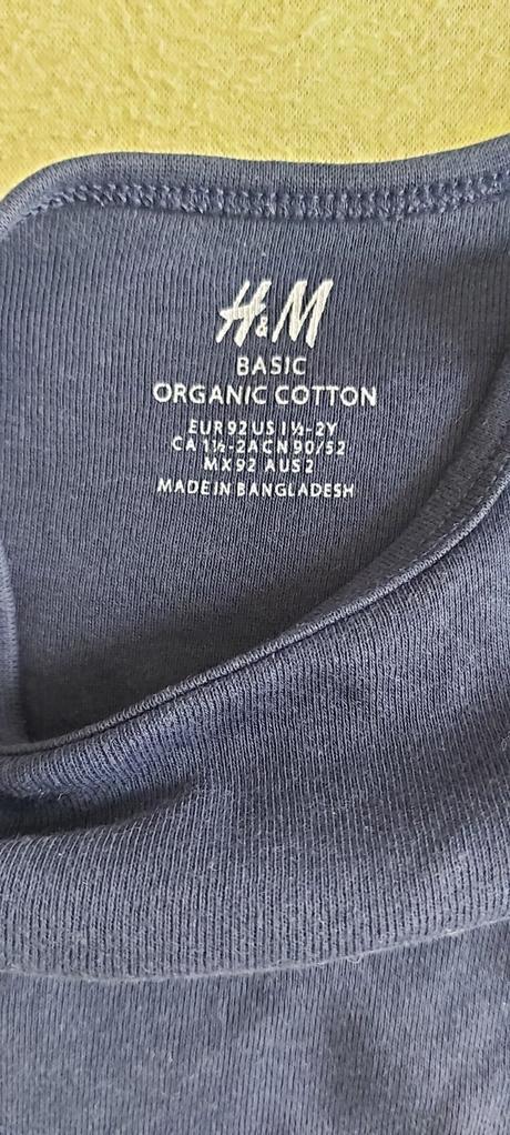 Body tmavo-modré (č. 1) h&m 92, h&m,92