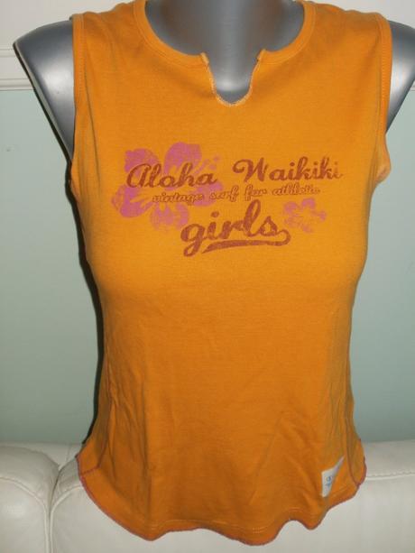 Oranžové tričko champion, m