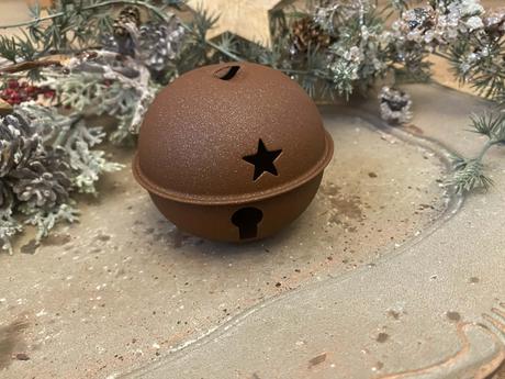 Kovová roľnička v hrdzavom odtieni, 