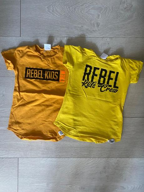 2 tričká rebel, rebel kids,116