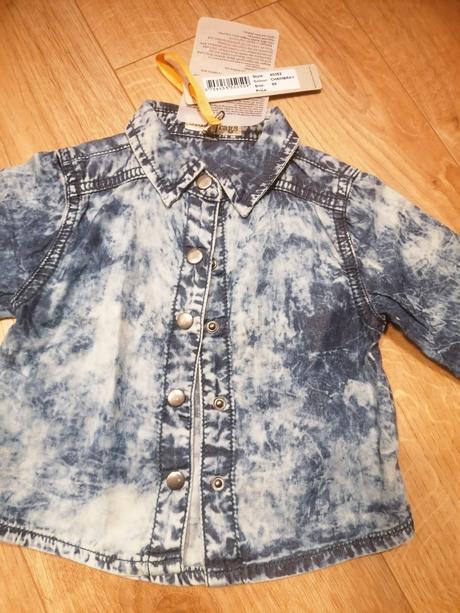 Small rags košeľa denim, 68
